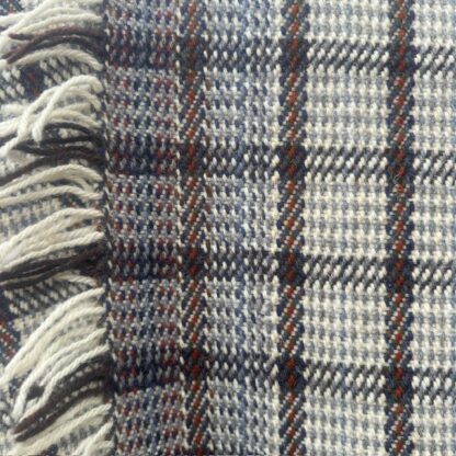 Old Welsh Blanket Narrow Loom NL82 Detail 3