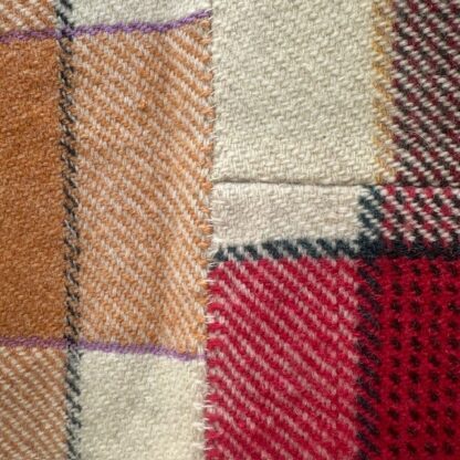Old Welsh Blanket Narrow Loom NL86 Detail 3