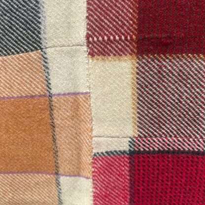 Old Welsh Blanket Narrow Loom NL86 Detail