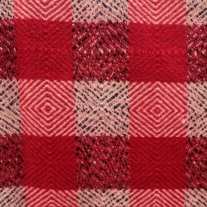 Old Welsh Blanket Vintage Fringed Throw FT108 Detail