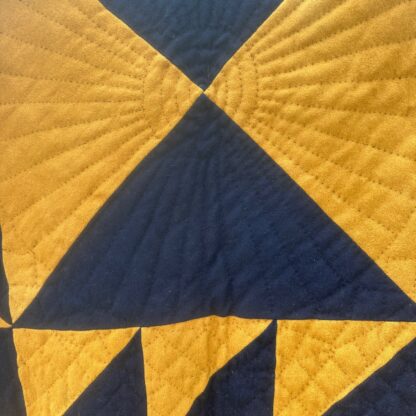 Miscellaneous Vintage Textiles Old Welsh Quilt MO3 Detail