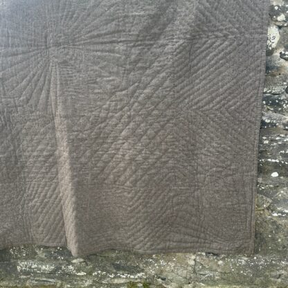 Miscellaneous Vintage Textiles Old Welsh Quilt MO3 Reverse