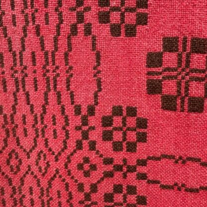 Old Welsh Blanket Antique Tapestry AT187 Detail 2