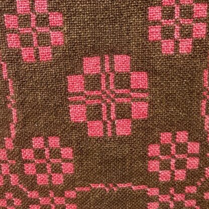 Old Welsh Blanket Antique Tapestry AT187 Detail 4