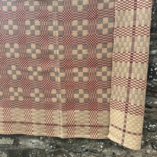 Old Welsh Blanket Narrow Loom Blanket NL92