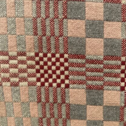 Old Welsh Blanket Narrow Loom Blanket NL92 Detail 3