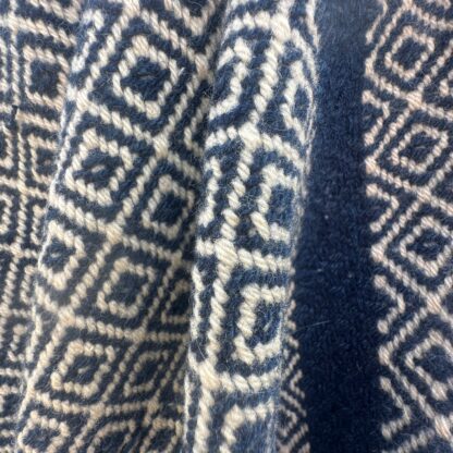 Old Welsh Blanket Narrow Loom NL94 Detail 3
