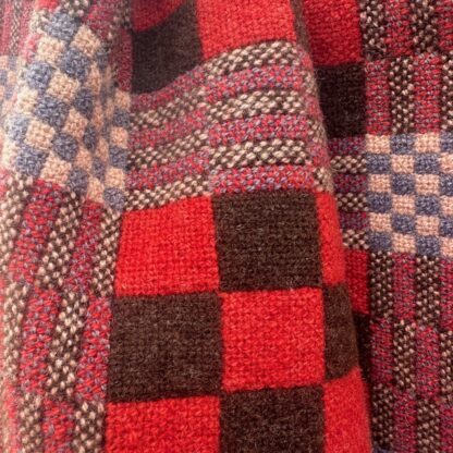 Old Welsh Blanket Narrow Loom NL97 Detail 3