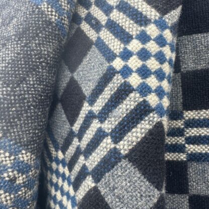 Old Welsh Blanket Narrow Loom NL98 Detail 3