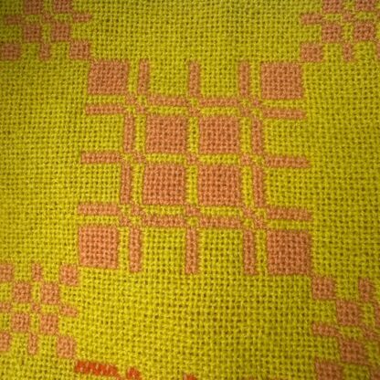 Old Welsh Blanket Antique Tapestry AT186 Detail 2