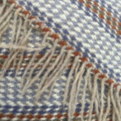 Old Welsh Blanket Narrow Loom NL114 Detail