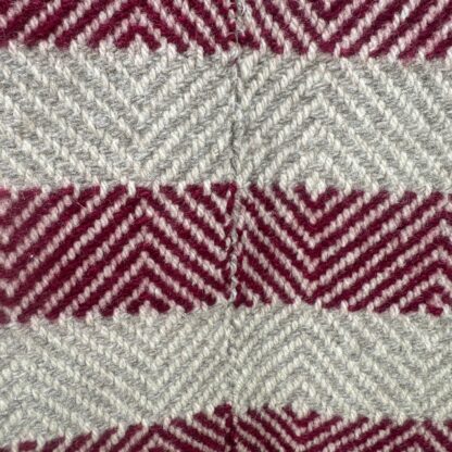 Old Welsh Blanket Narrow Loom NL116 Detail 2