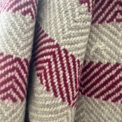 Old Welsh Blanket Narrow Loom NL116 Detail 3