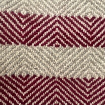 Old Welsh Blanket Narrow Loom NL116 Detail