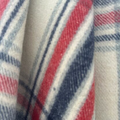 Old Welsh Blanket Plaid WP203 Detail 2