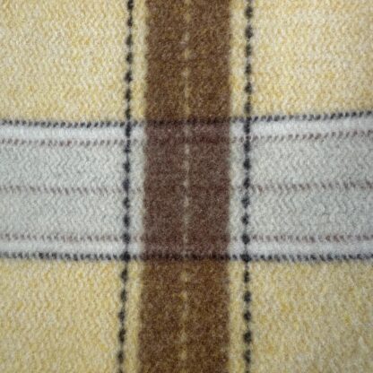 Old Welsh Blanket Vintage Fringed Throw FT112 Detail